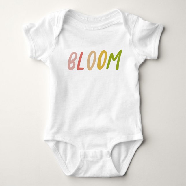 Cute baby shower gift bodysuit (Front)