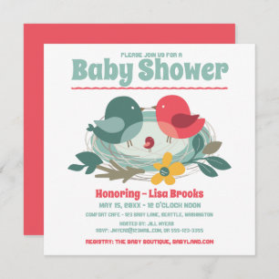 Cute Baby Shower Invitation
