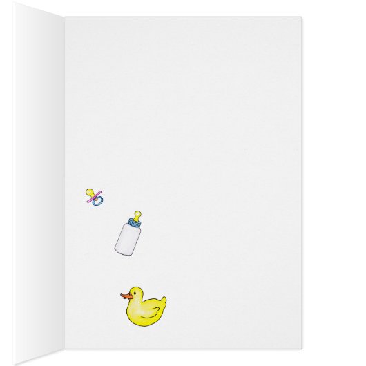 Cute baby shower pattern (Inside (Right))