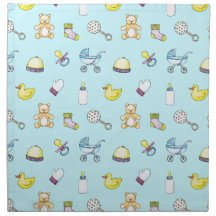 Cute baby shower pattern