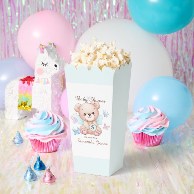 Cute Baby Shower Personalized Favor Box (Party)