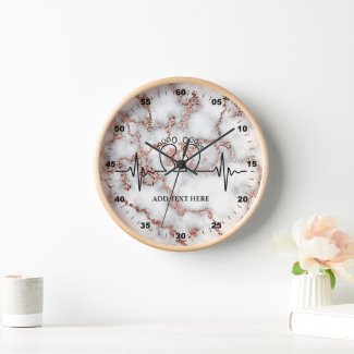 Cute Baby Shower | Personalized Wall Clock