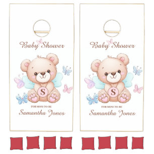 Cute Baby Shower Theme Cornhole Set