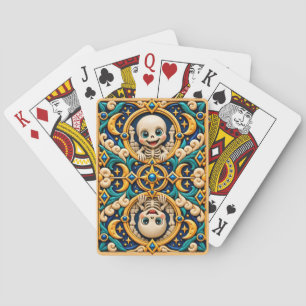 Cute Baby Skeleton, Mythical Poker Cards