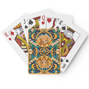 Cute Baby Sphinx, Mythical Poker Cards
