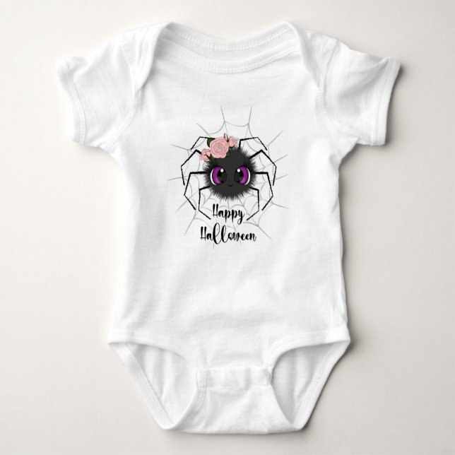 Cute Baby Spider Baby Bodysuit (Front)