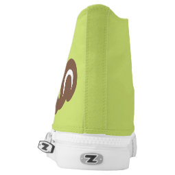 Printed Booties For Newborn Baby In Squirrel Design Light Green Color main image 0