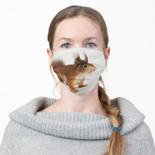 Cute baby squirrel personal face mask animal