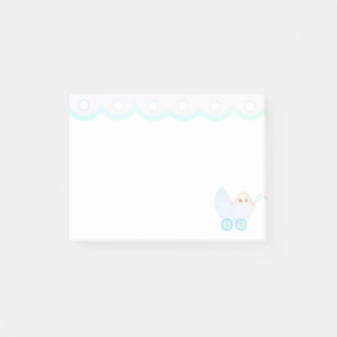 Cute Baby Stroller Post-it Notes