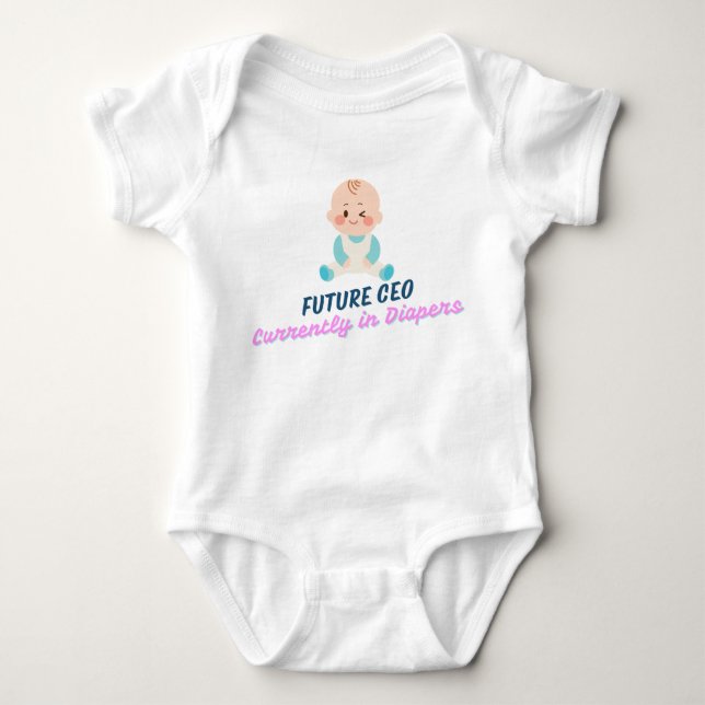 Cute Baby Suit Baby Bodysuit (Front)