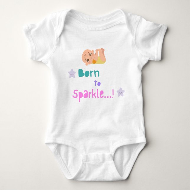 Cute Baby Suit Baby Bodysuit (Front)