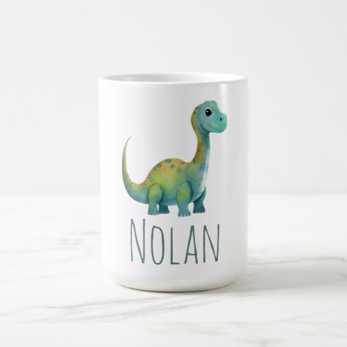 Cute baby T_Rex Dinosaur Name Toddler Gift Coffee Mug