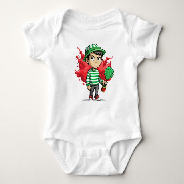 Cute baby T-shirt  Bodysuit (Front)