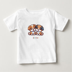 Cute Baby T shirt Puppies