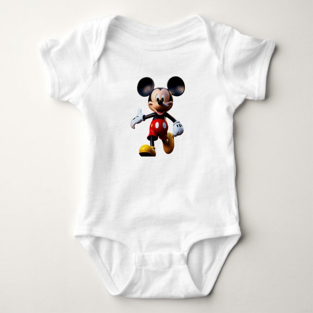 Cute Baby T-Shirt | Soft & Stylish for Little One Baby Bodysuit (Front)