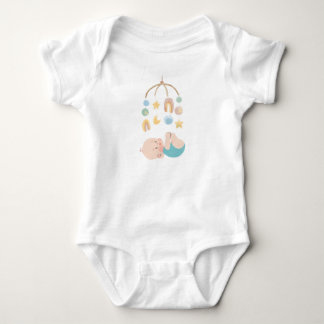 Cute Baby T-Shirt with Stars Bodysuit