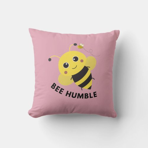 Cute Baby Throw Pillow | Soft Decorative Cushion