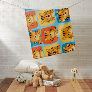 Cute baby tiger blanket