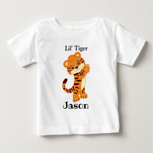 Cute Baby Tiger T_Shirt 