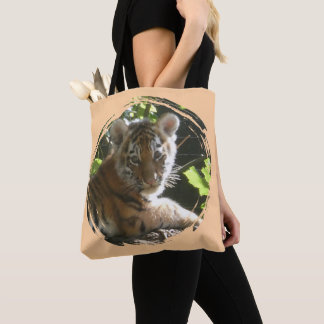 Cute Baby Tiger Tote Bag