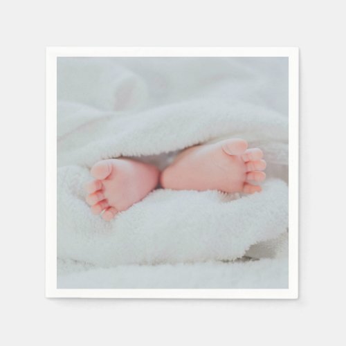 Cute Baby Toes and Feet Napkins