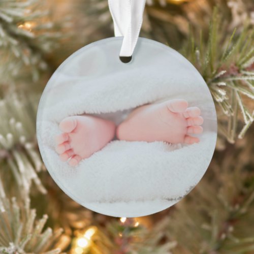 Cute Baby Toes and Feet Ornament