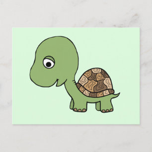 Cute Baby Tortoise Postcard