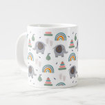 Cute Baby Toy Pattern Giant Coffee Mug