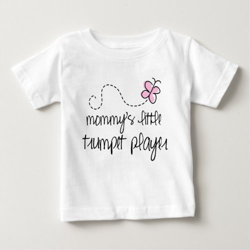 Cute Baby Trumpet Player T_shirt