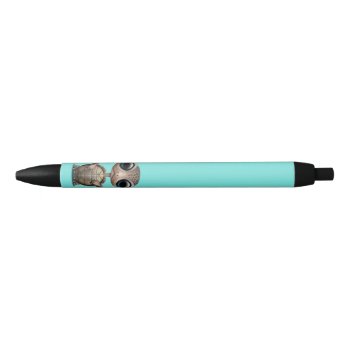 Cute Baby Turtle Black Ink Pen by crazycreatures at Zazzle