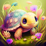 Cute Baby Turtle Jigsaw Puzzle<br><div class="desc">Cute Baby Turtle Jigsaw Puzzle</div>
