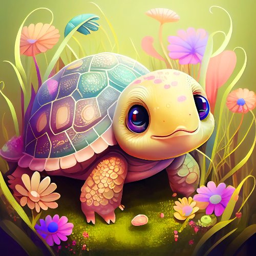 Cute Baby Turtle Jigsaw Puzzle