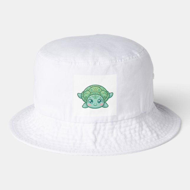 Cute Baby Turtle Sun Hat (Front)