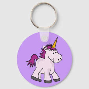 Cute Baby Unicorn Cartoon Keychain