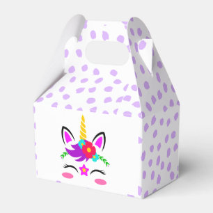Cute Baby Unicorn Favor Box