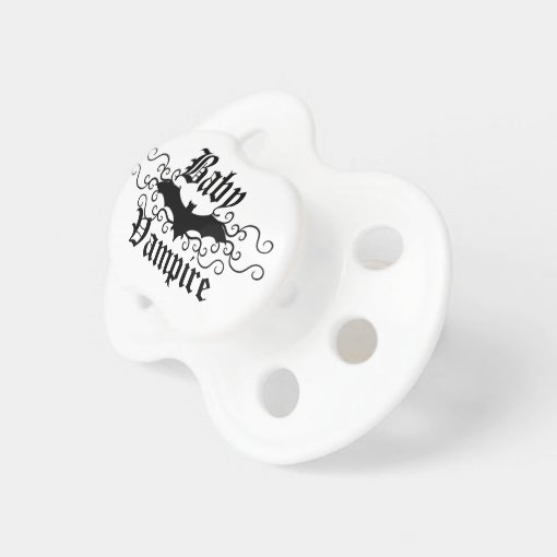 Cute baby vampire pacifier Zazzle