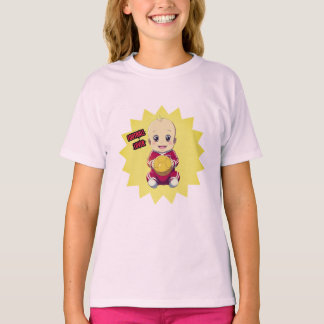 Cute baby wearing football player outfit T-Shirt