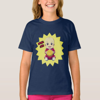 Cute baby wearing football player outfit T-Shirt