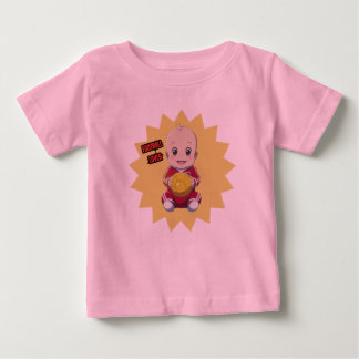 Cute baby wearing football player outfit T-Shirt
