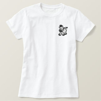 Cute Baby Zebra Embroidered Shirt
