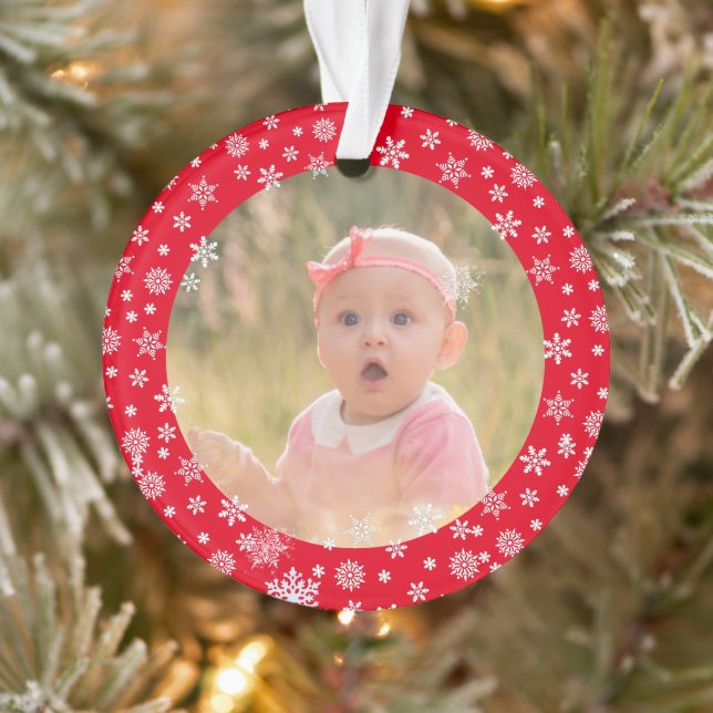 Cute baby's first christmas   ornament (Tree)