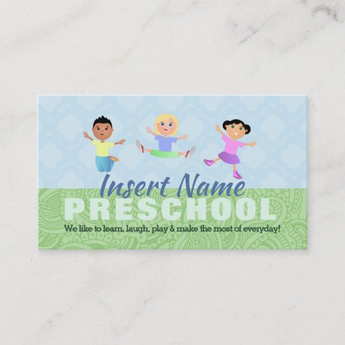 Cute Babysitter Business Cards
