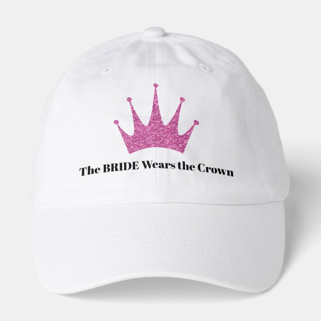 Cute Bachelorette Bride Hat (Front)