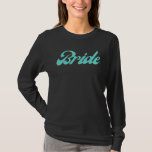 Cute Bachelorette Party & Bridal Shower Retro Brid T-Shirt<br><div class="desc">Cute Bachelorette Party & Bridal Shower Retro Bride</div>