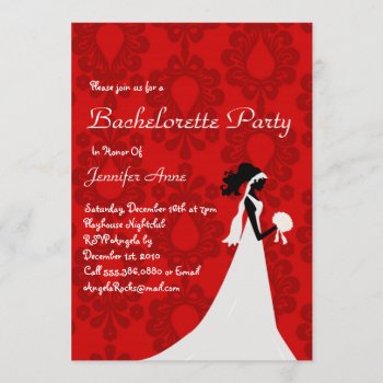 Cute Bachelorette Party Designer Invites by ForeverAndEverAfter at Zazzle