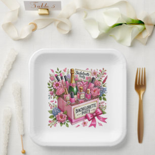 Cute Bachelorette party Paper Plates