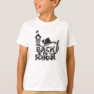Cute Back To School Illustration Kids Quote T-Shirt