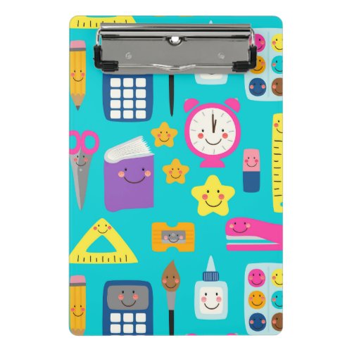 Cute Back to School Kawaii Classroom Supplies Mini Clipboard