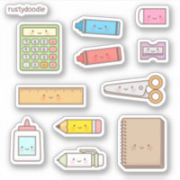 Cute school supplies for back to school