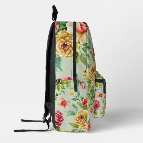 Cute Backpack  flowers Backpack